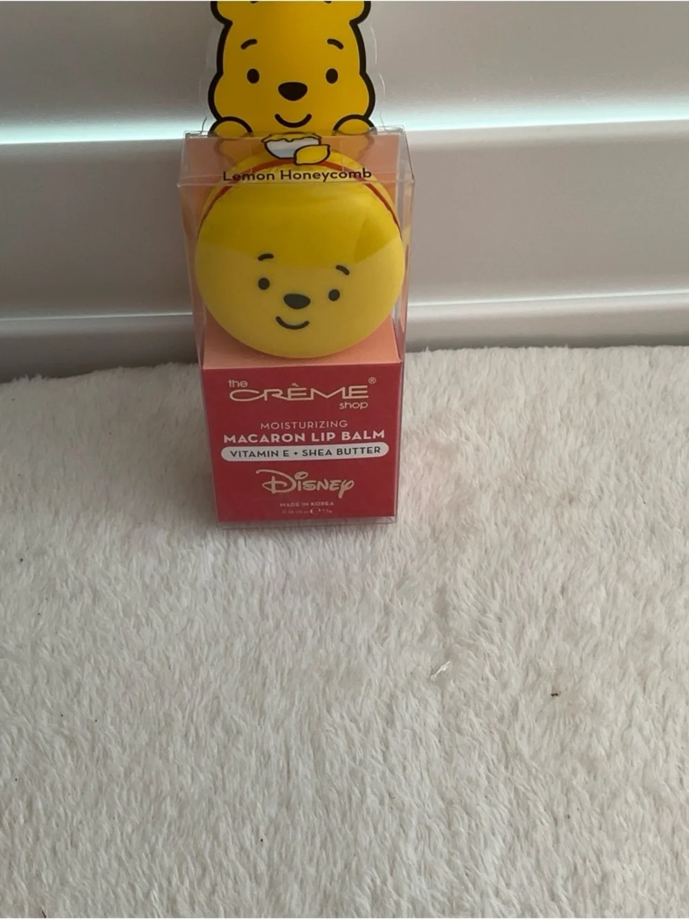 The Crème Shop x Disney Lemon Honeycomb Macaron Lip Balm - Yellow
